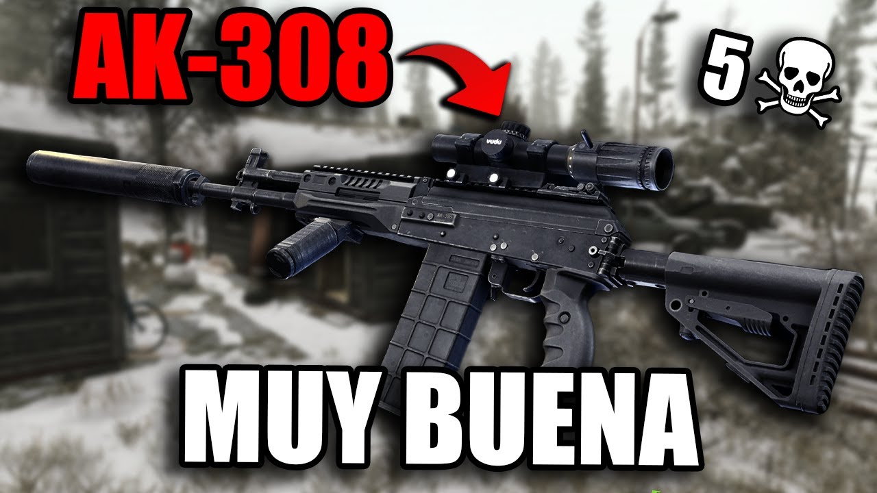 ES DEMASIADO BUENA ESTA ARMA EN TARKOV - AK 308