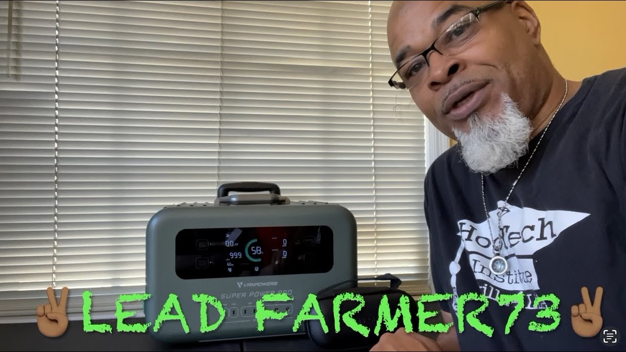 VANPOWERS  super pro 2000 solar generator torture test.