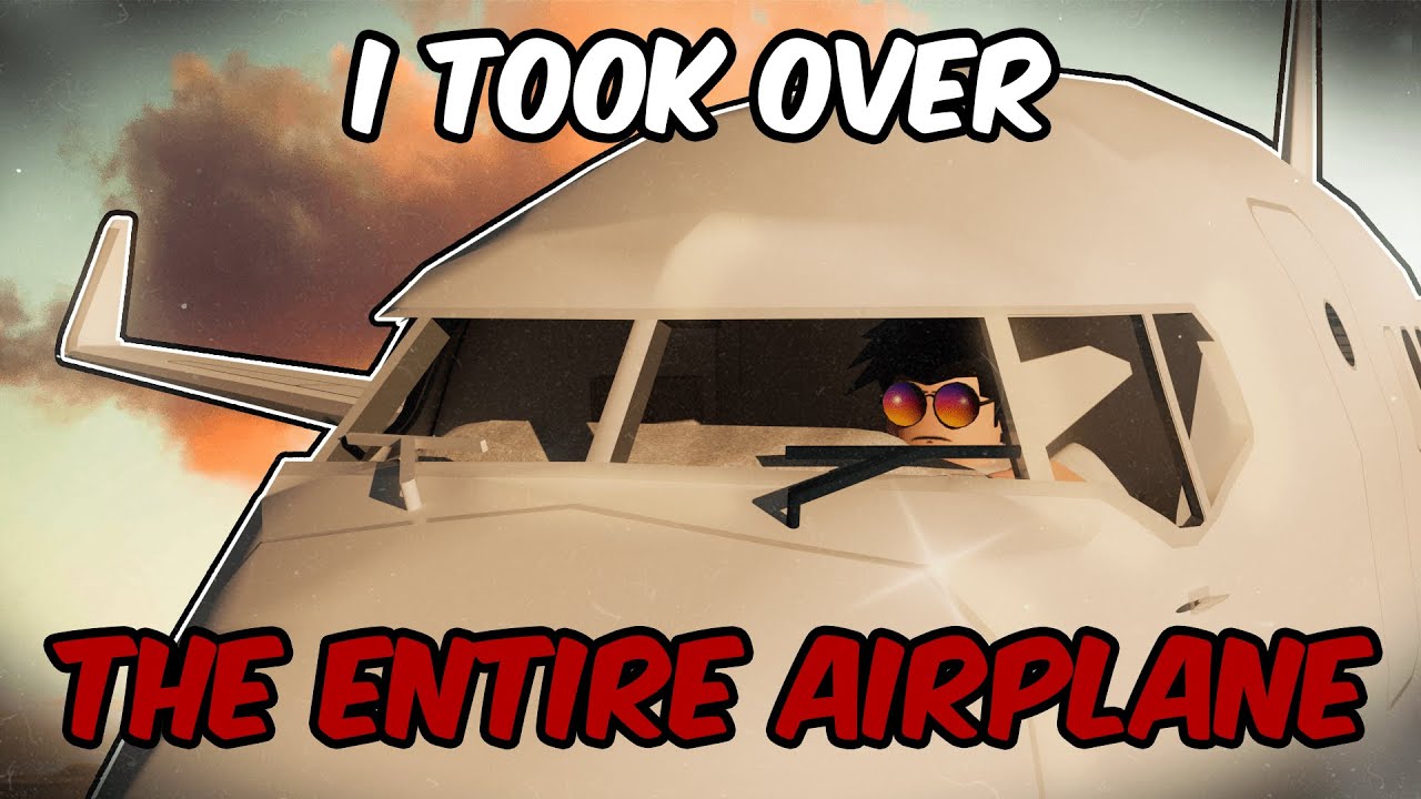 THE PILOT LET ME TAKEOVER THE PLANE!