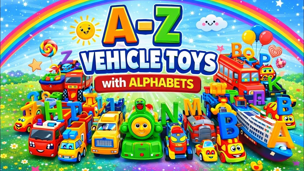 Best Learning Vehicles with Puzzles | Preschool Toddler Learning Video for Kids & toddlers | part 2
