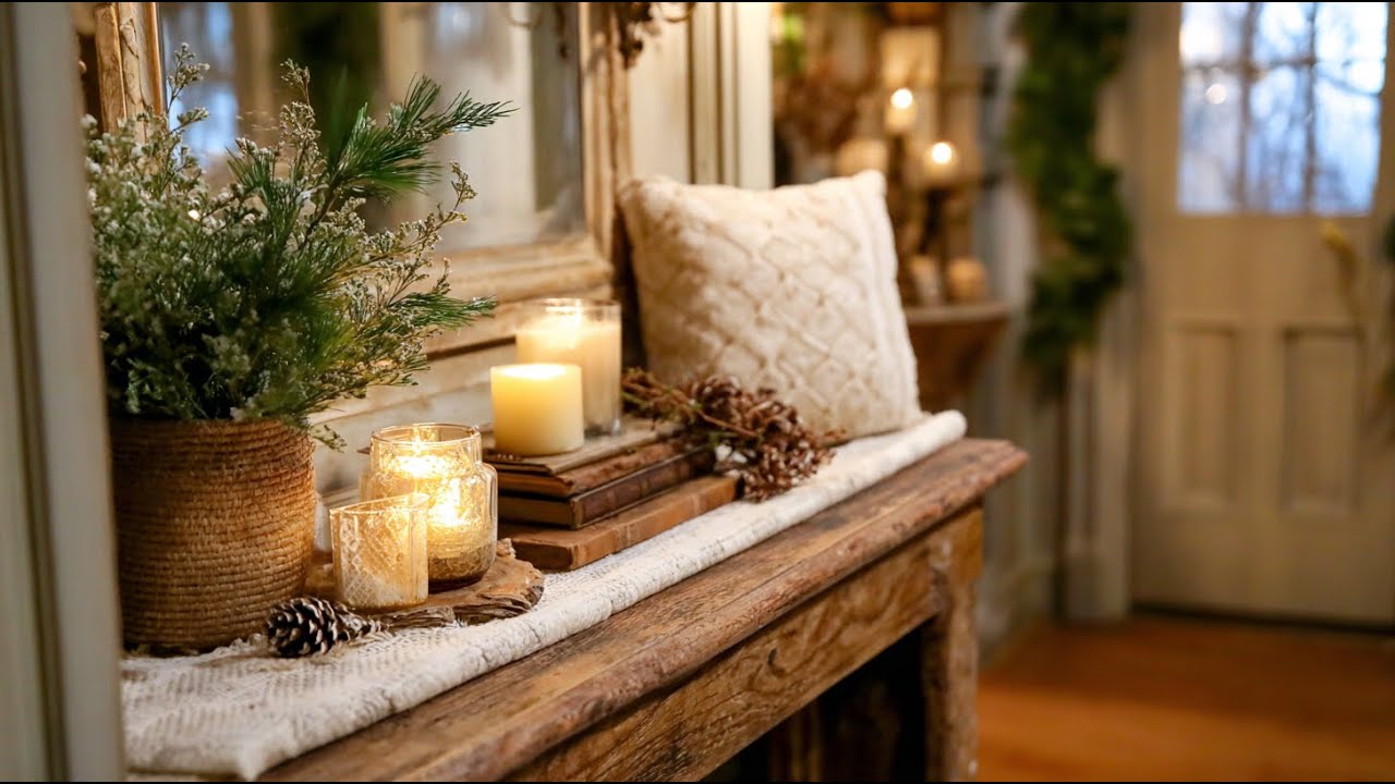 Winter Entryway Decorating Ideas to Create a Cozy First Impression on Cold Days!
