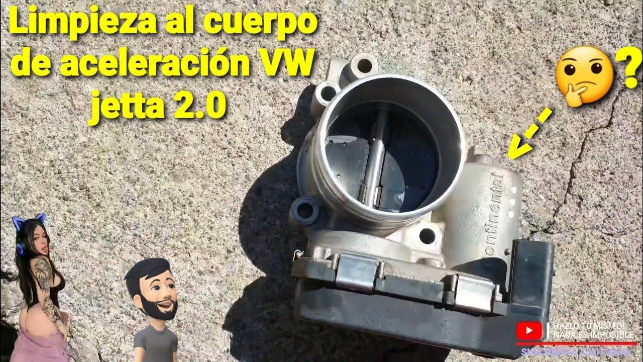 Cuerpo de aceleración electrónica jetta Clásico 2.0 fácil y rápido.
