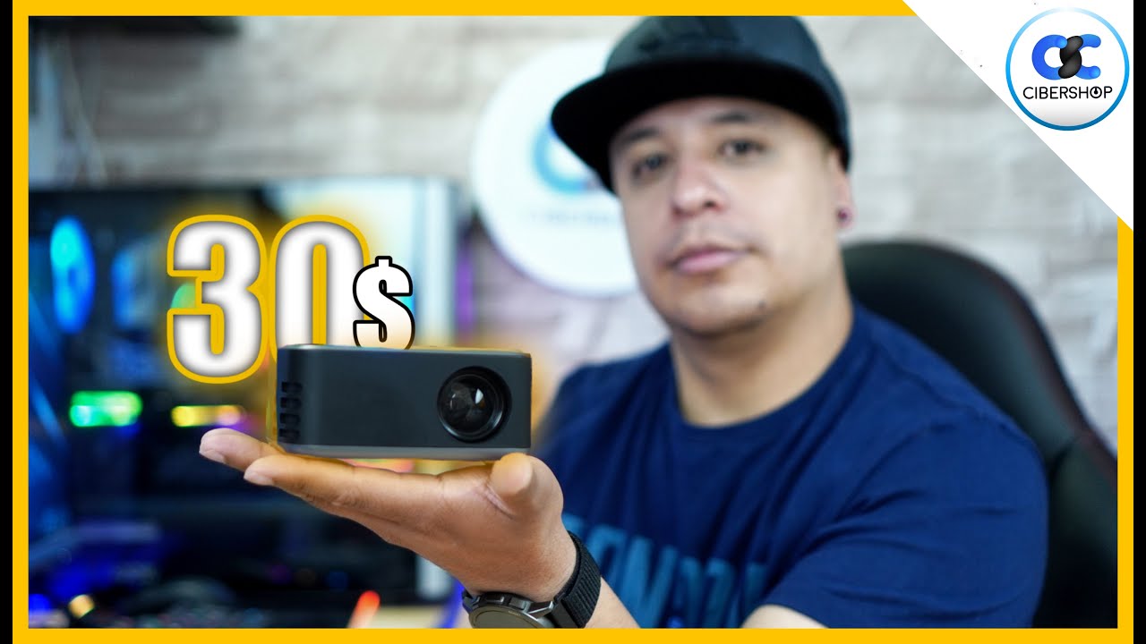 🔥Compré el MINI PROYECTOR más BARATO de AliExpress !!