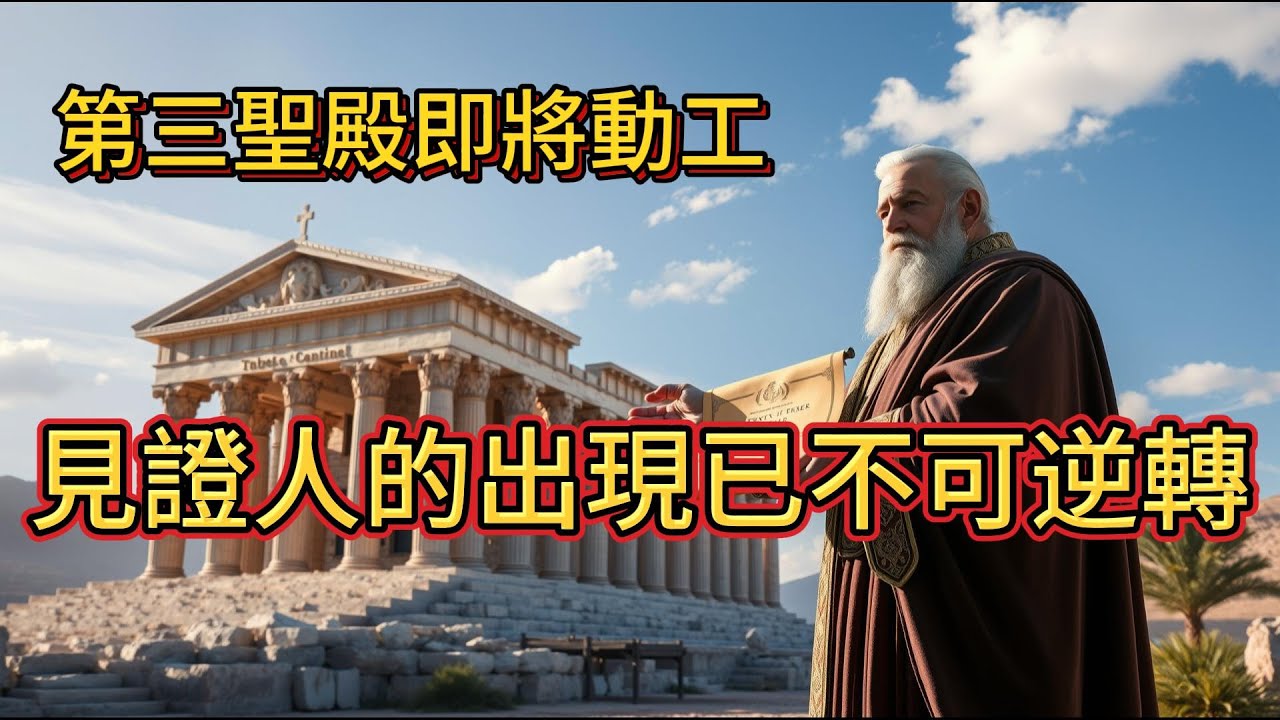 耶路撒冷第三聖殿即將動工，兩位見證人的出現已不可逆轉