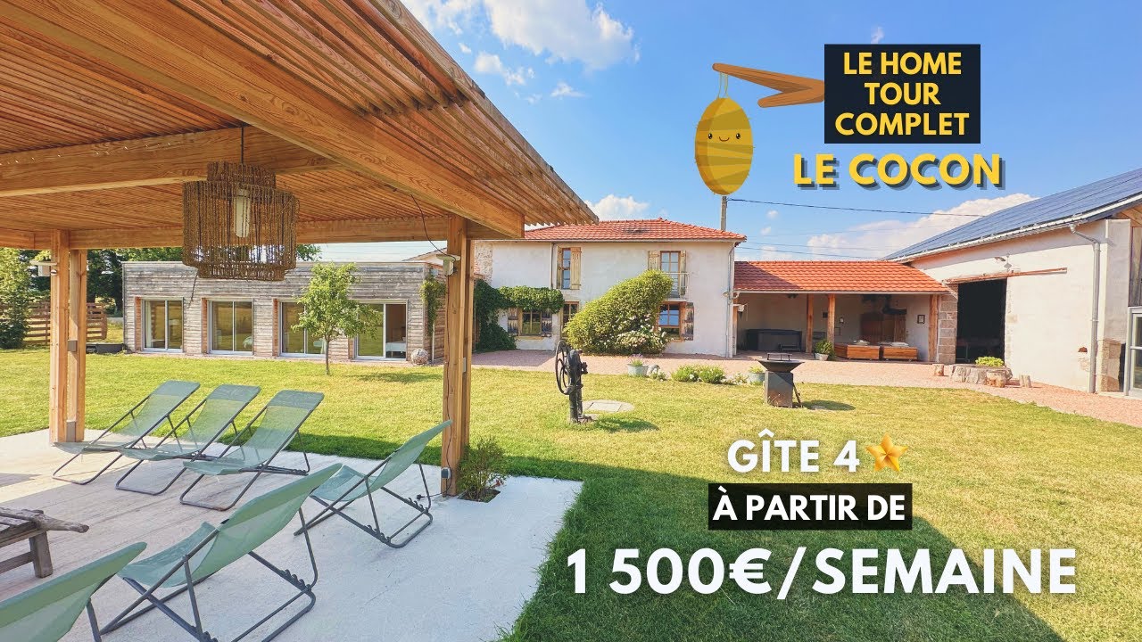🧳 Bon plan vacances en France: Le gîte le COCON 🤩