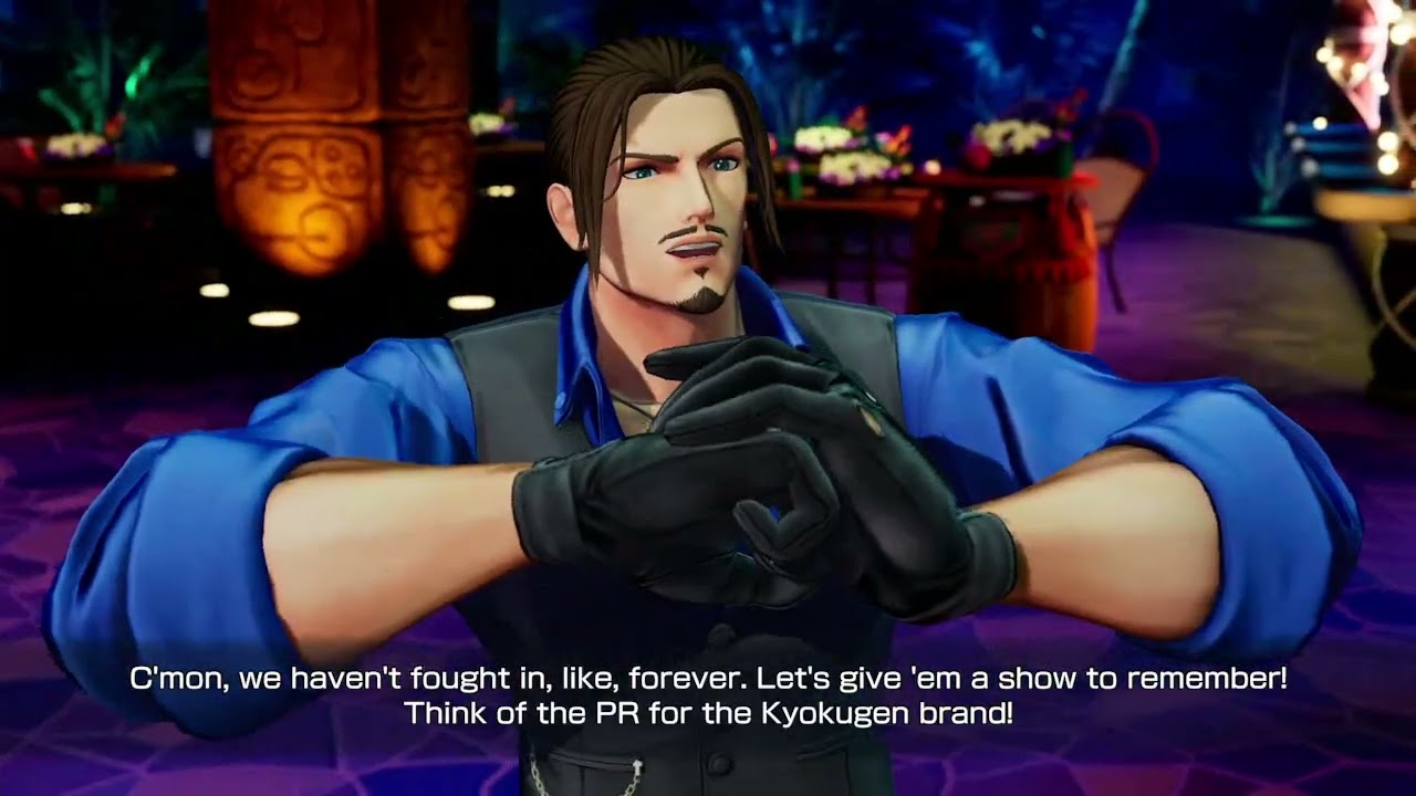 The King of Fighters XV (Xbox Series X) Story as Art of Fighting Team
