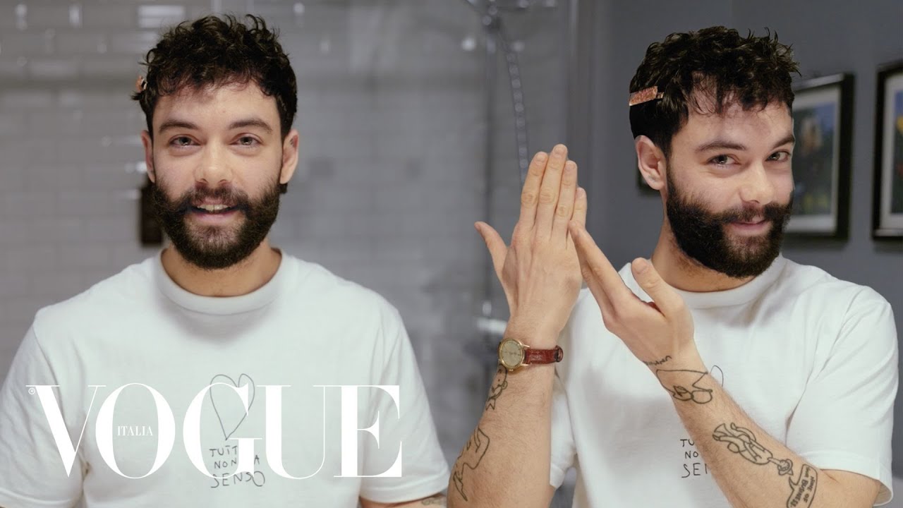 Francesco Cicconetti: la sua skincare e grooming routine | Beauty Secrets | Vogue Italia