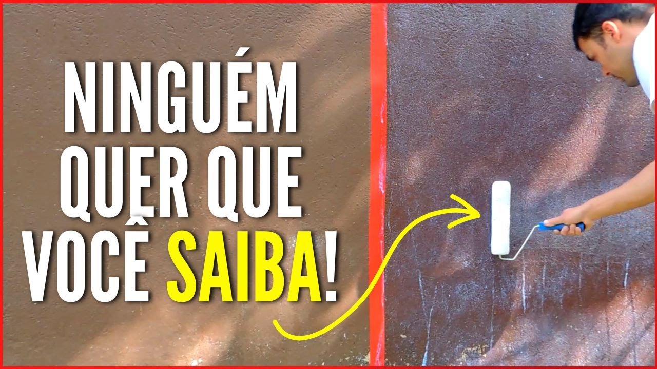 UMIDADE NUNCA MAIS - RESINEI UMA PAREDE! 😱