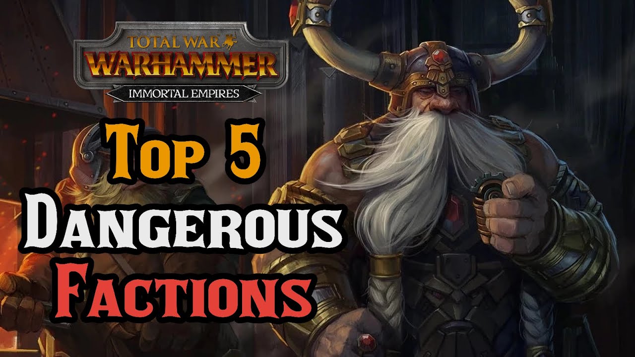 Top 5 Most DANGEROUS AI Factions - Total War: Warhammer 3 Immortal Empires