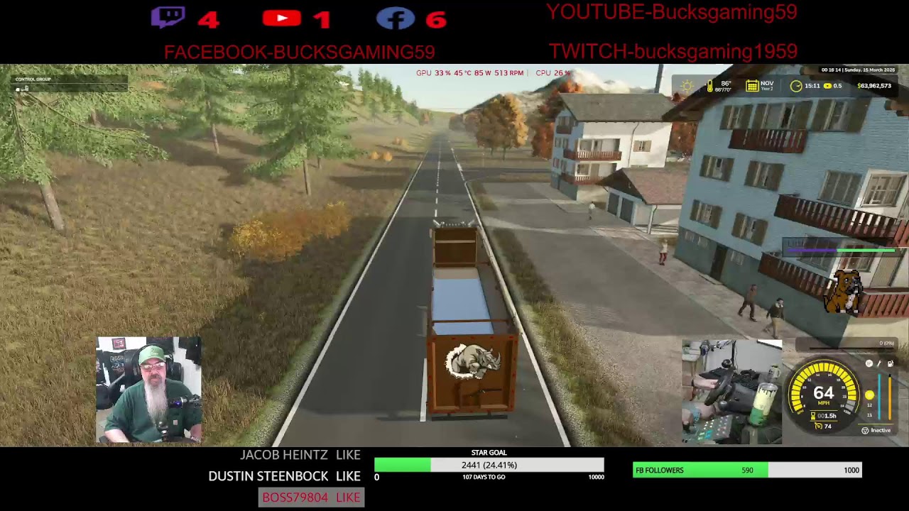 FS 25 Map OBERTHAL 4X MP 18+ Stream
