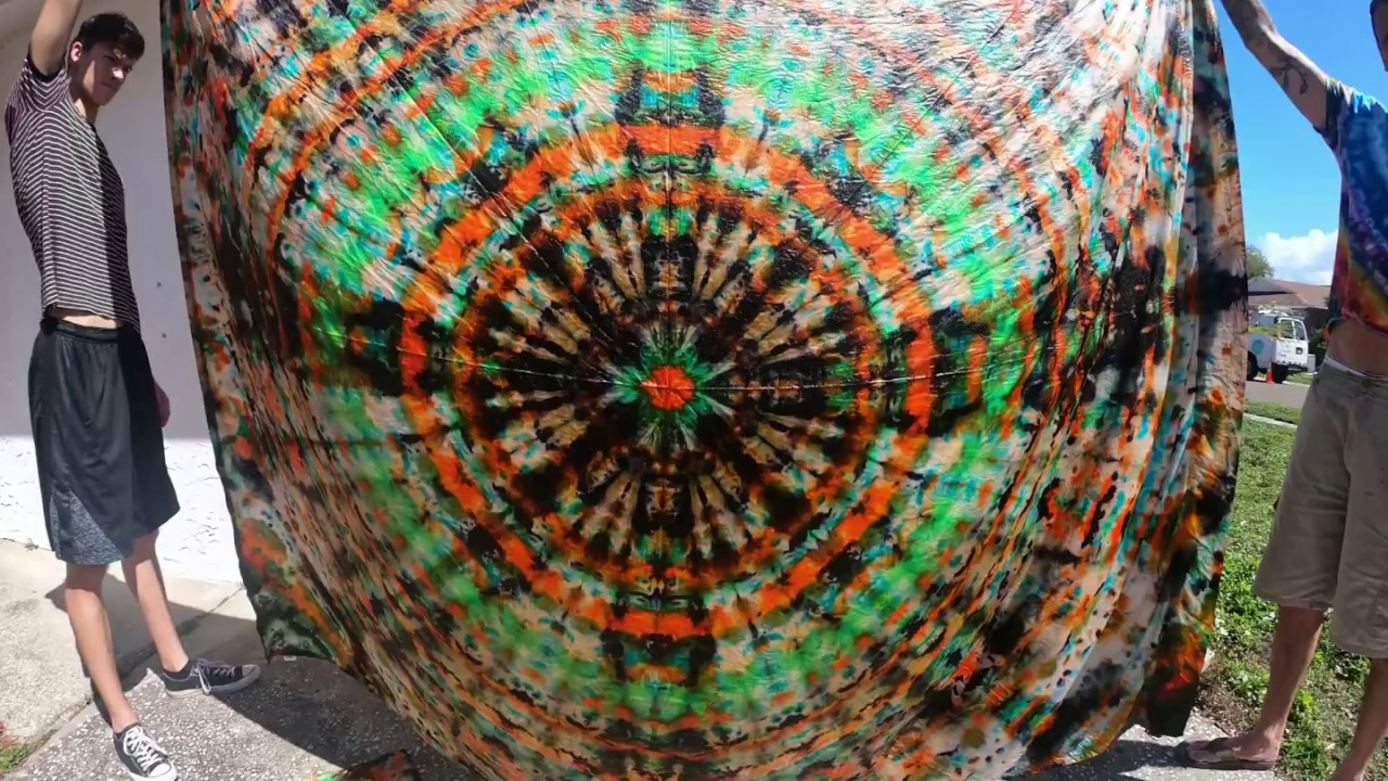 Mandala Ice Dye - 2 minutes -