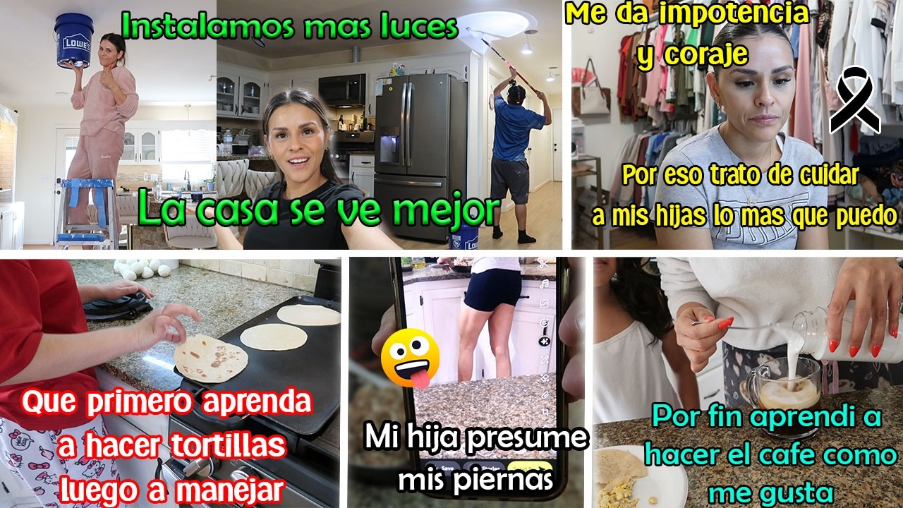 Triste noticia, la vida se va en un segundo🕊️Por fin terminamos el techo la casa se ve diferente😃🙌🏻