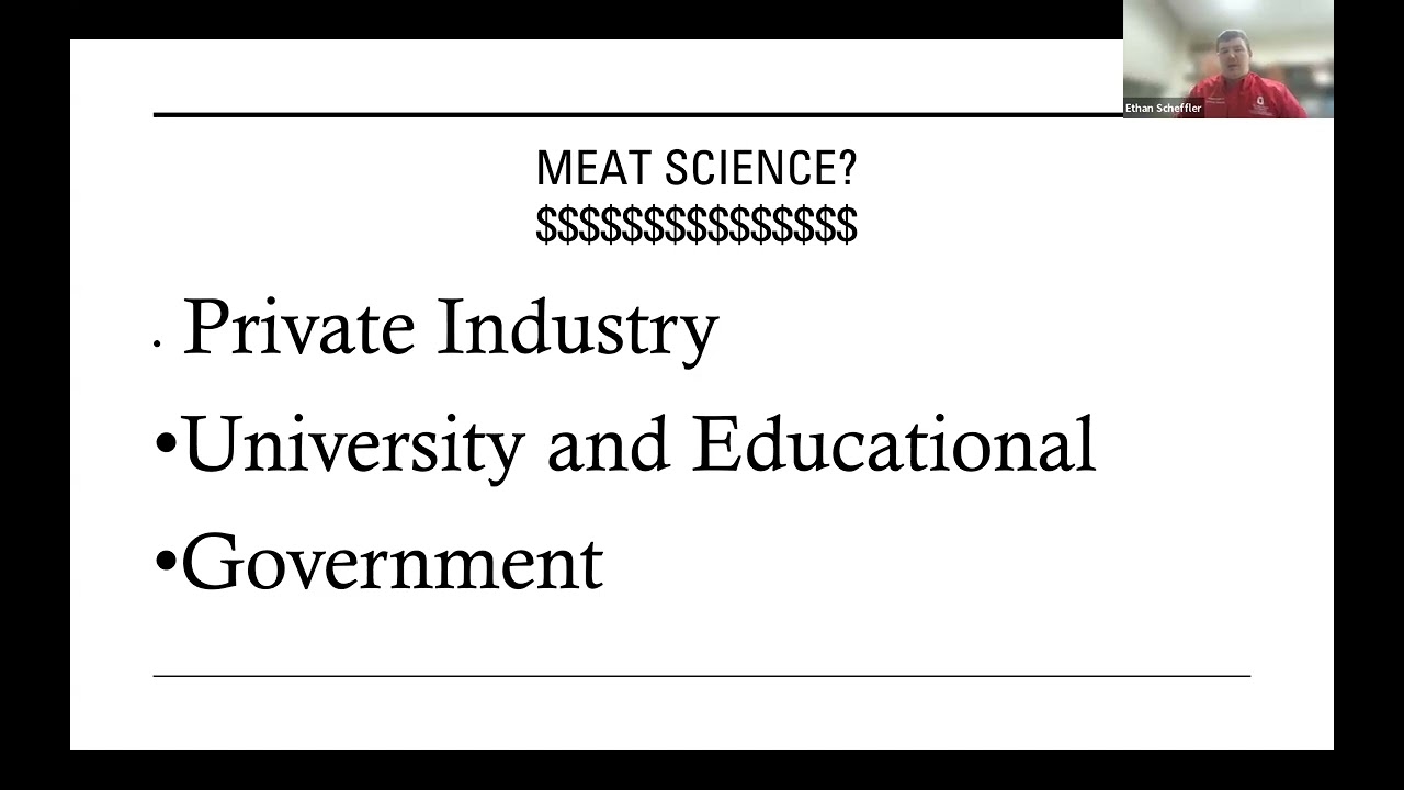 NYS 4-H Livestock Summit: Opportunities In Meat Science