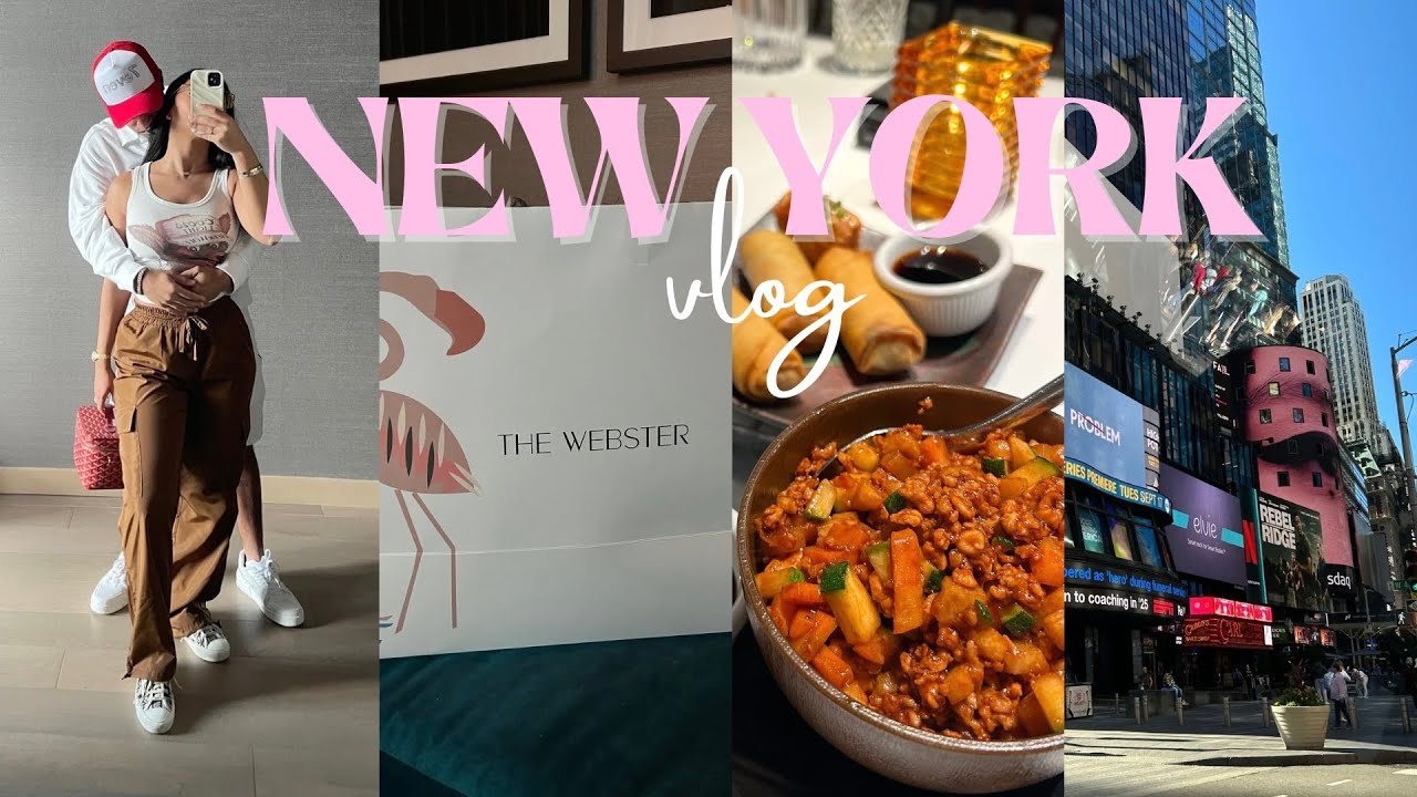 NEW YORK VLOG: nyfw + fun events + shopping + great restaurants