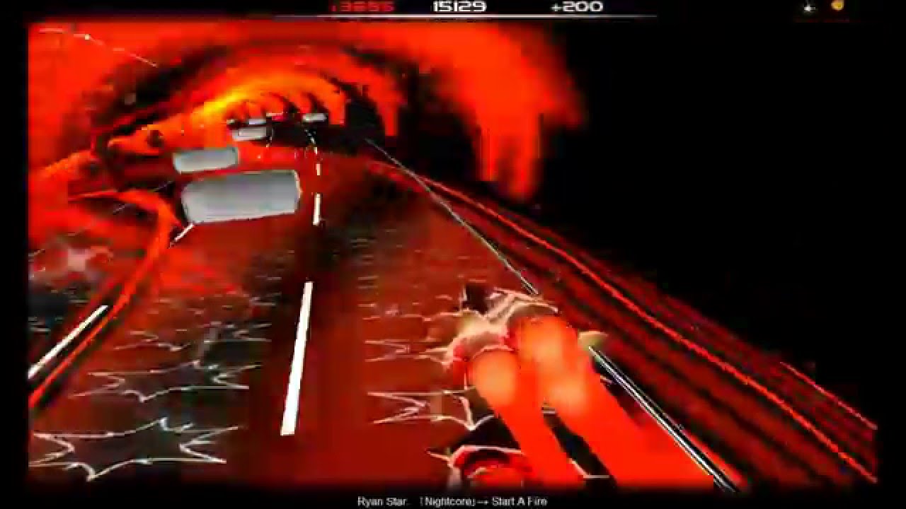 Audiosurf : Nightcore - Start A Fire [ Ryan Star ]
