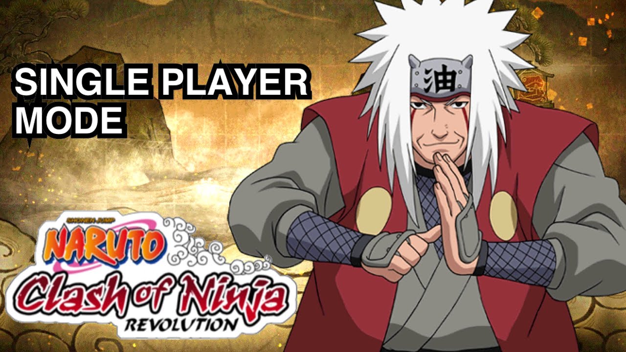 Naruto Clash of Ninja Revolution 2020 (Jiraiya) Single Player mode