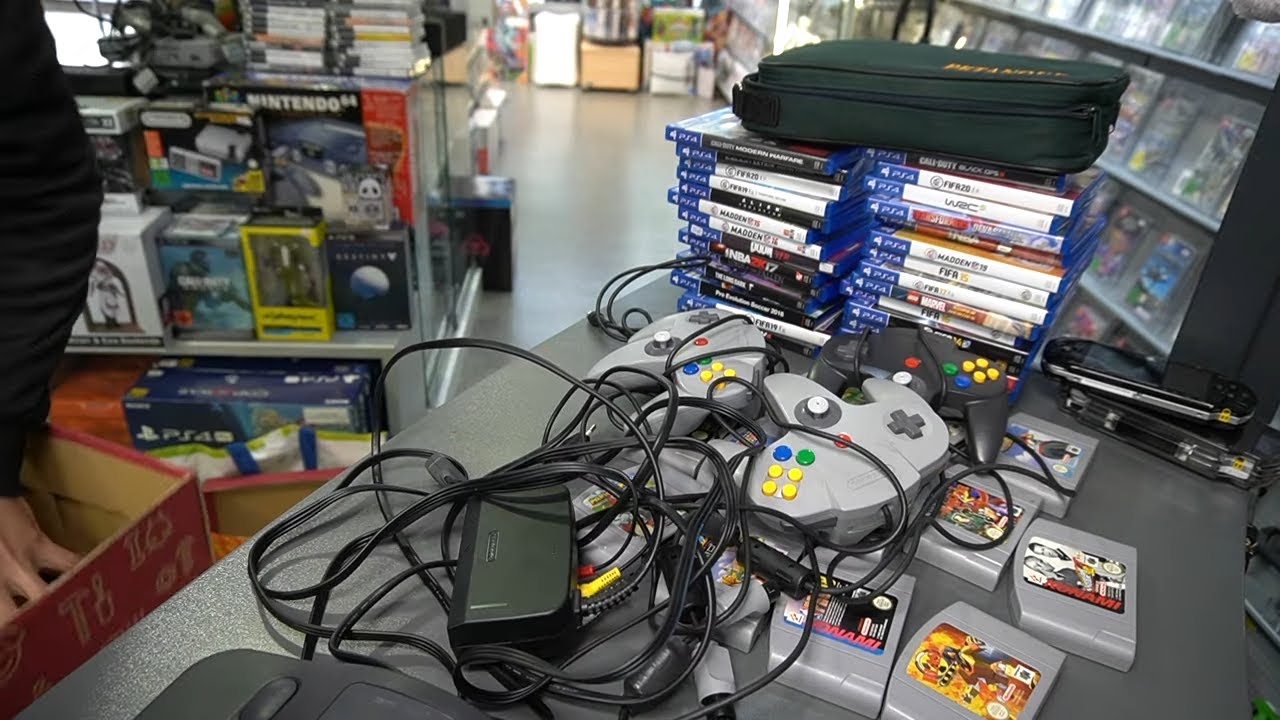 Wir kaufen deine Spiele,Konsolen-Retro und vieles mehr! Folge 88 😱 Statt Flohmarkt nun Laden Ankäufe