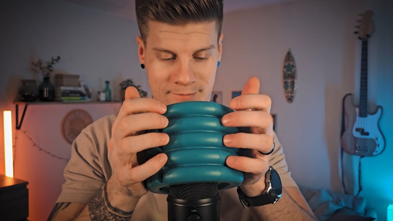 ASMR Tapping and Scratching for relaxation and sleep  [NO TALKING]