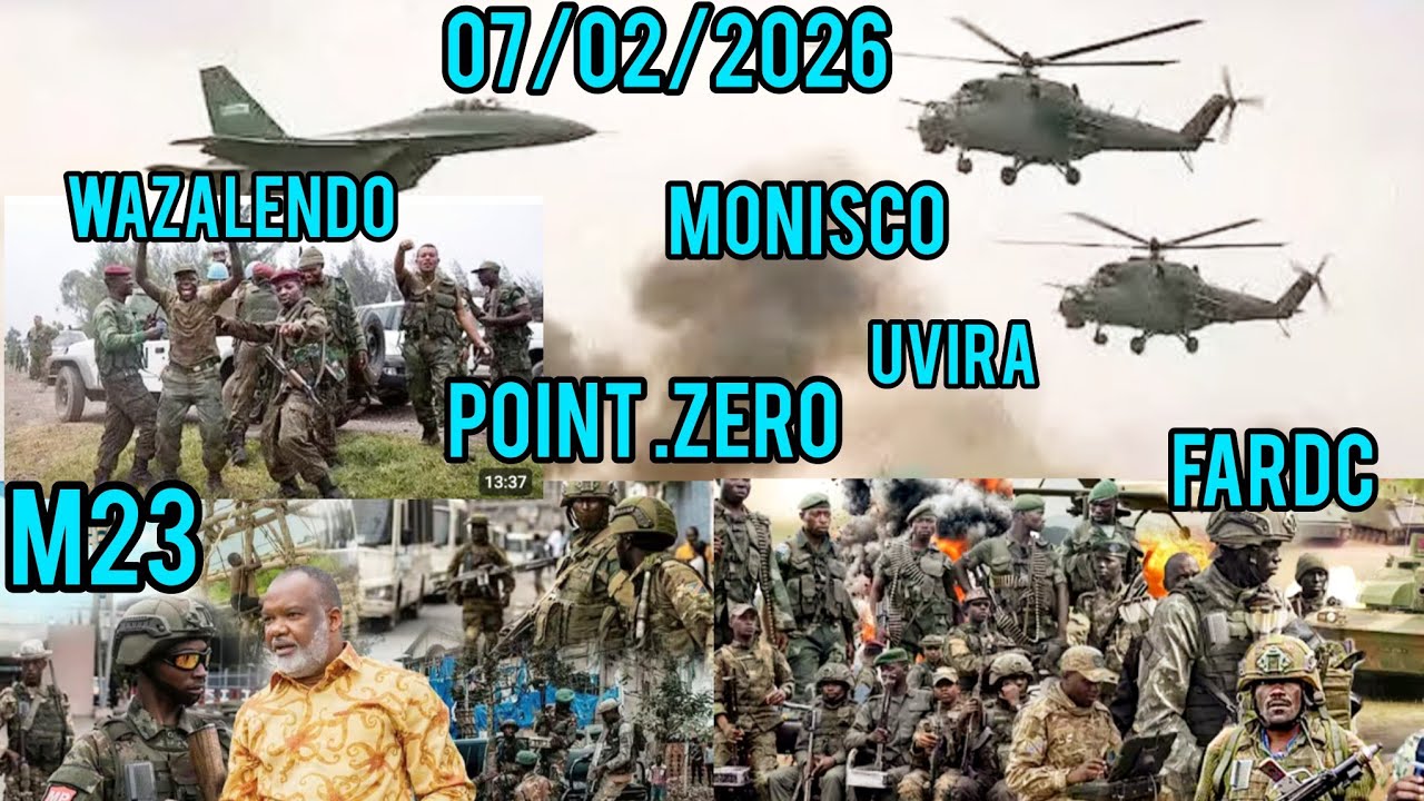 07/02/2026 WAZALENDO NA MONISCO UVIRA POINT 👉 ZERO MOTO M23 FARDC TAYARI MOTO TAZAMA video 🇨🇩💪💯