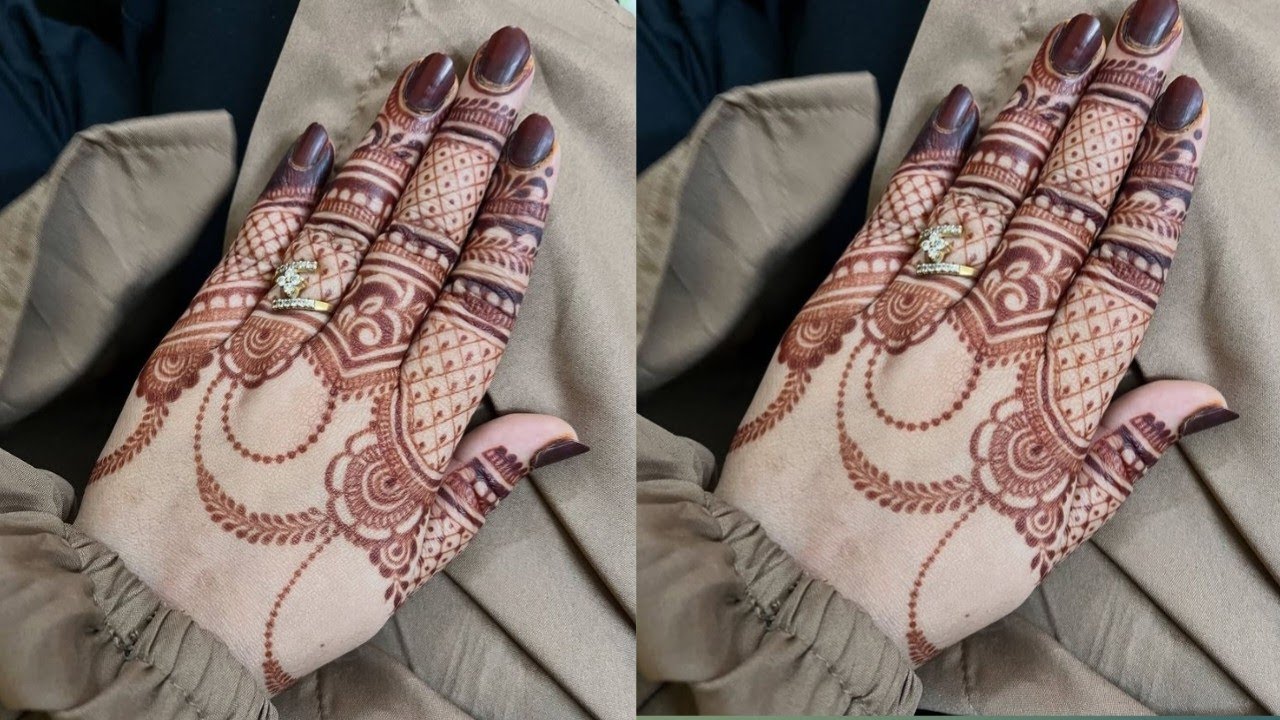 Mehndi Design Back Hand || Mehndi Design Simple Back Hand || Back Hand Mehndi Design 