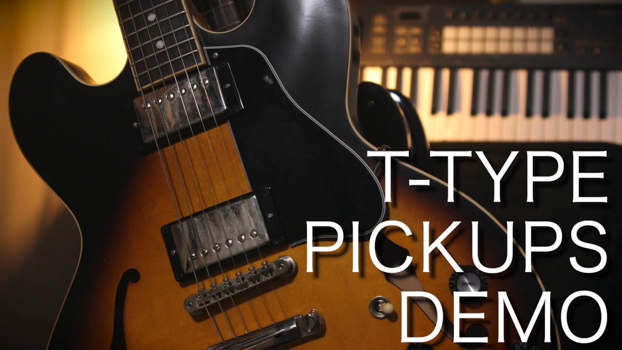 Gibson Calibrated T-Type Pickups Demo (No Commentary)
