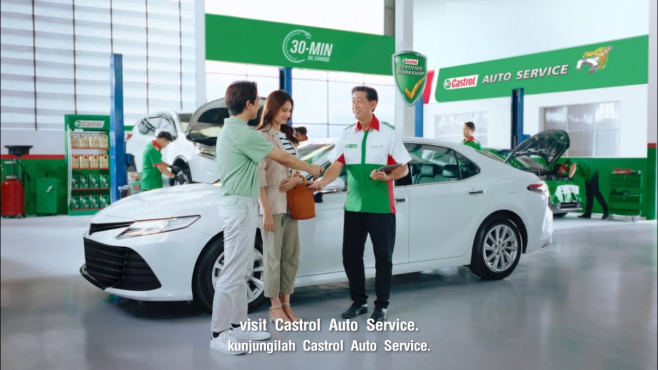 Servis kereta profesional dengan Castrol Auto Service