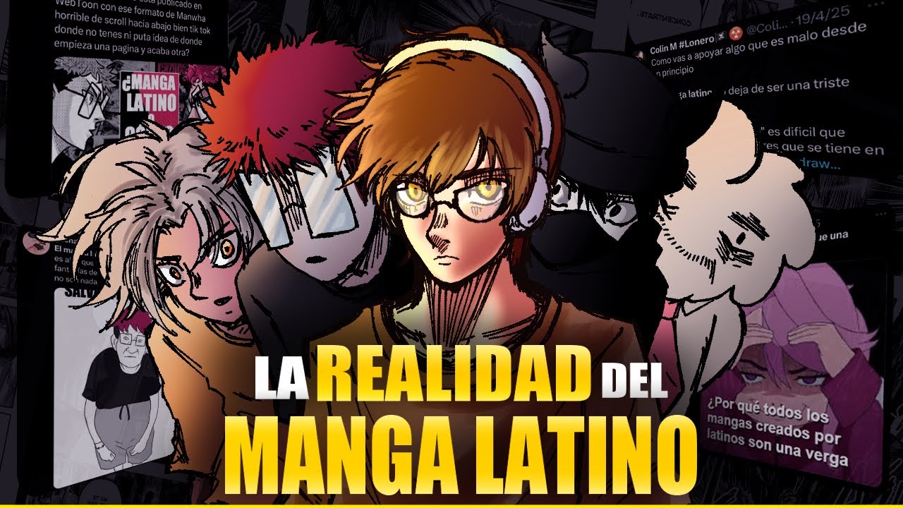 la realidad del MANGA LATINO | su popularidad gracias a los…