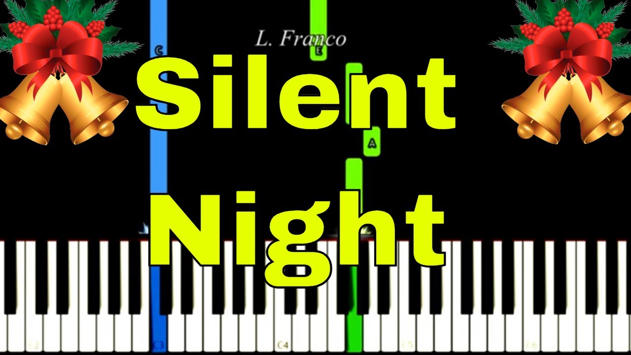 Silent Night  EASY Piano Tutorial by Franco