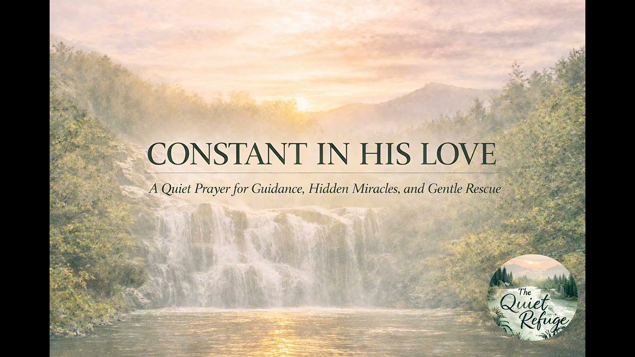 CONSTANT IN HIS LOVE | A Quiet Prayer for Guidance, Hidden Miracles, and Gentle Rescue