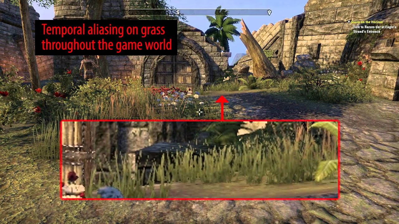 Elder Scrolls Online - Temporal Aliasing Problem