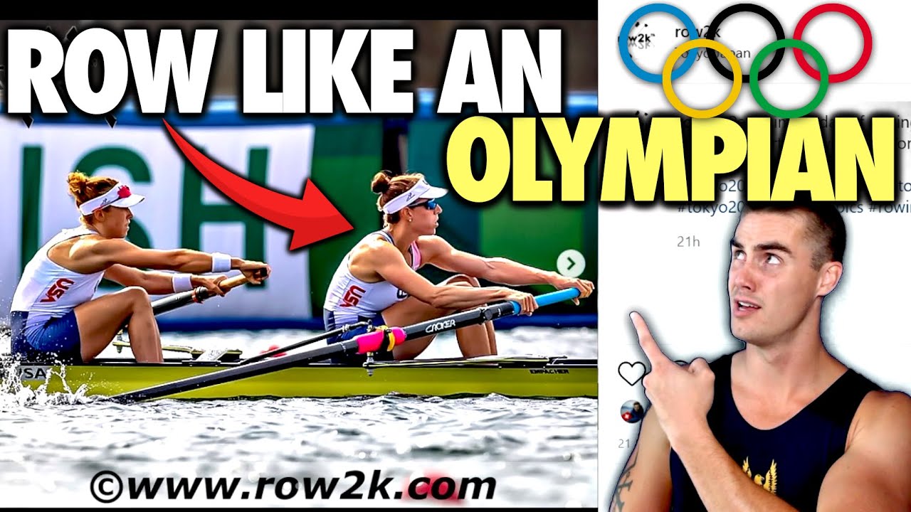 Olympic Rowing Technique (DO THIS on the Rowing Machine)