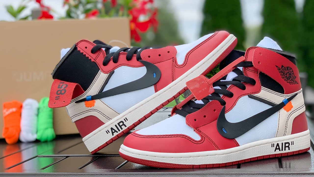 (Альтернатива) Обзор кроссовок Off White Air Jordan 1 Chicago и В путь!🔥
