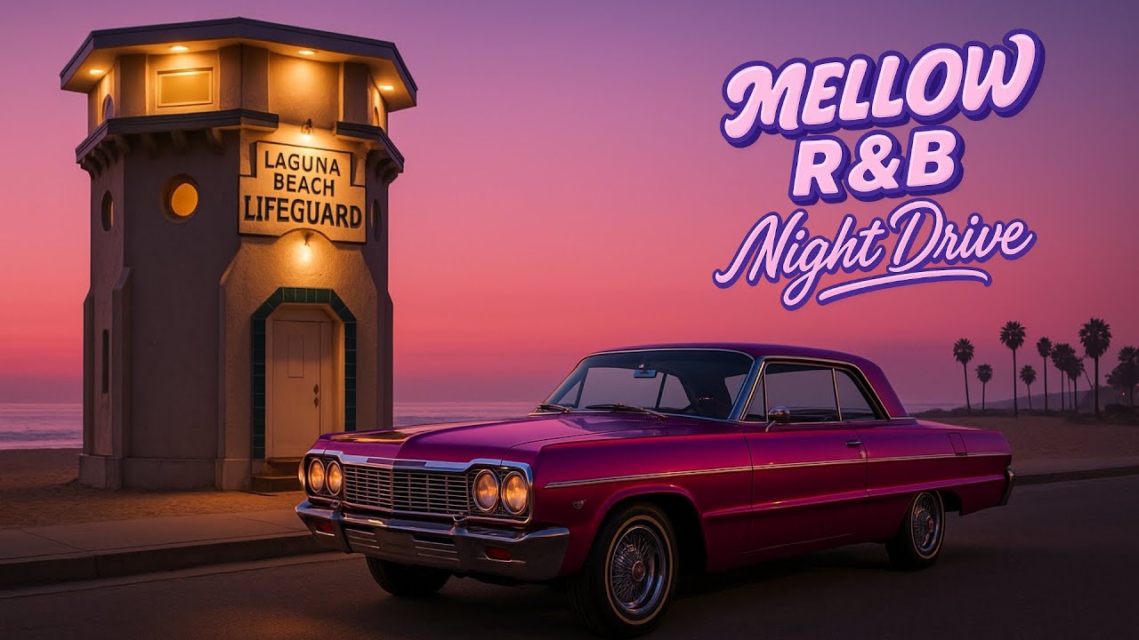 🌙 West Coast Mellow R&B Night Drive &ndash; Warm Midnight Vibes & Cinematic Afterglow