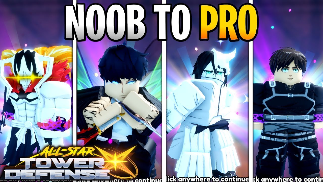 I Went From Noob To Pro And BECOMING OVERPOWERED In All Star Tower Defense X! F2P Gameplay!