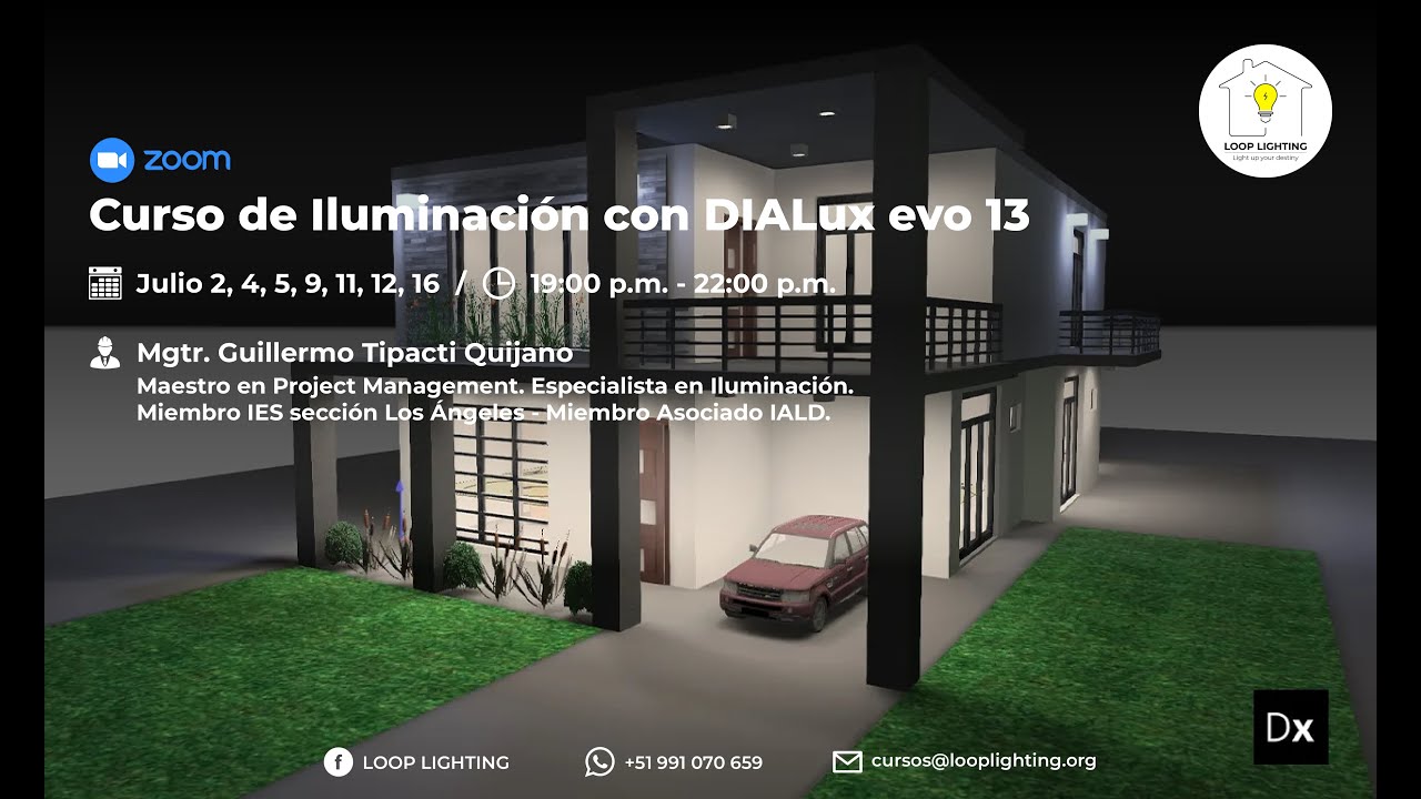 Curso de Iluminación con DIALux evo 13 ✨