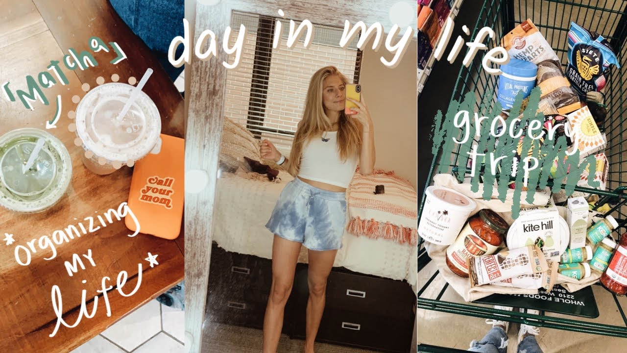 vlog: getting organized, grocery shopping+ selling clothes