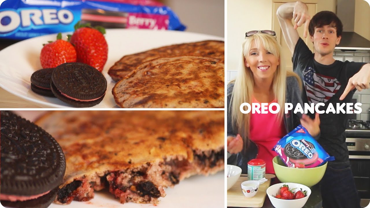 OREO PANCAKES w/ Bananajamana