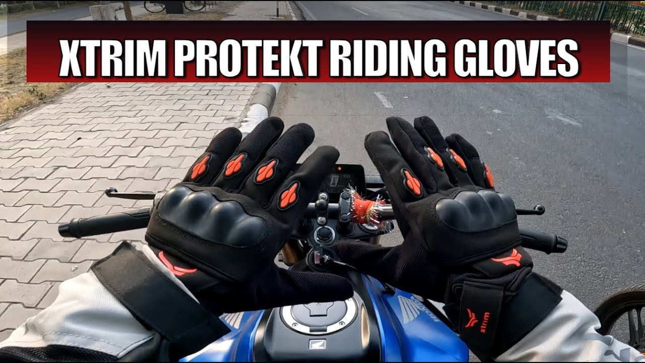 XTRIM PROTEKT GLOVES REVIEW || Best Riding Glove Under 700? Honda CB300F 🔥🏍️