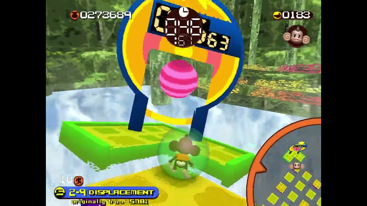 Super Monkey Ball Touch & Roll Remake (SMB2 ROM hack) Story Mode (deaths edited out)