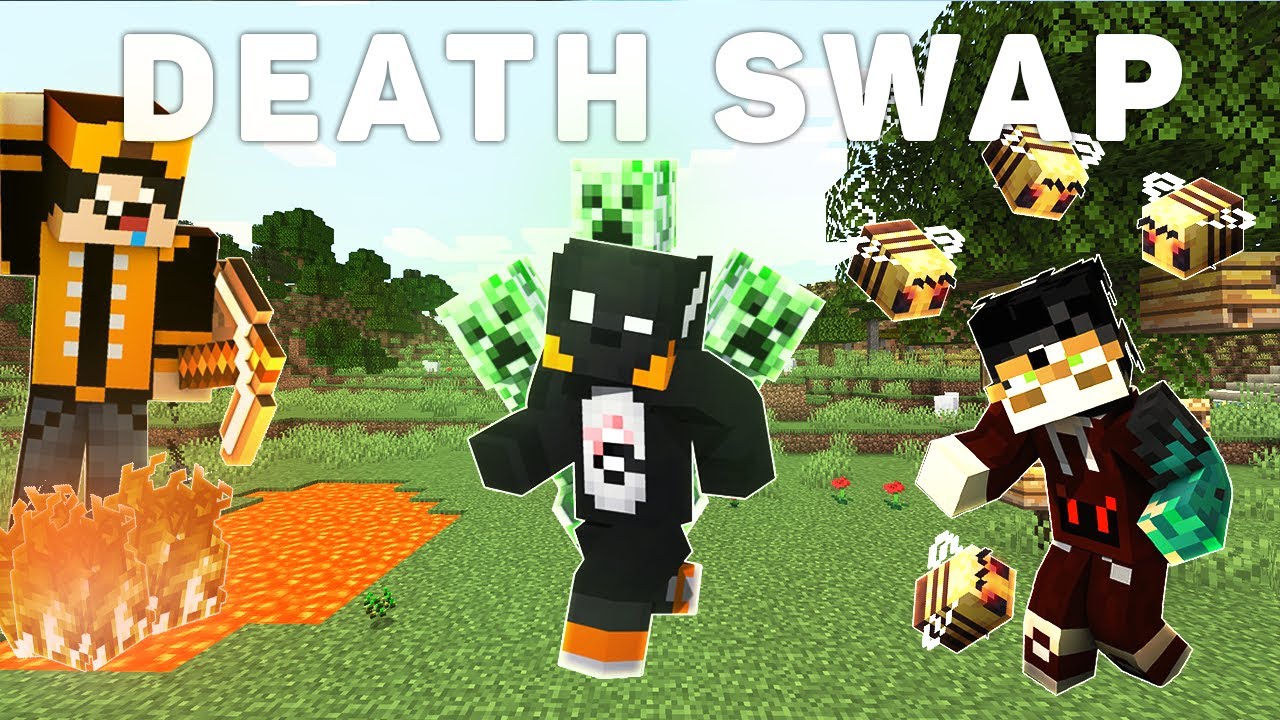 MINECRAFT tapi BERTUKAR TUBUH Melawan Mefelz dan EMONSKUY