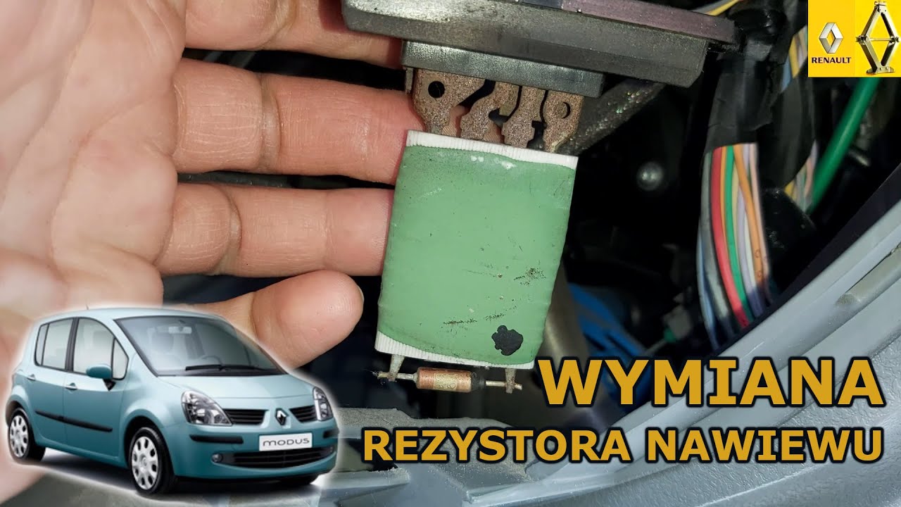 Renault Modus - Brak nawiewu na 4-tym biegu