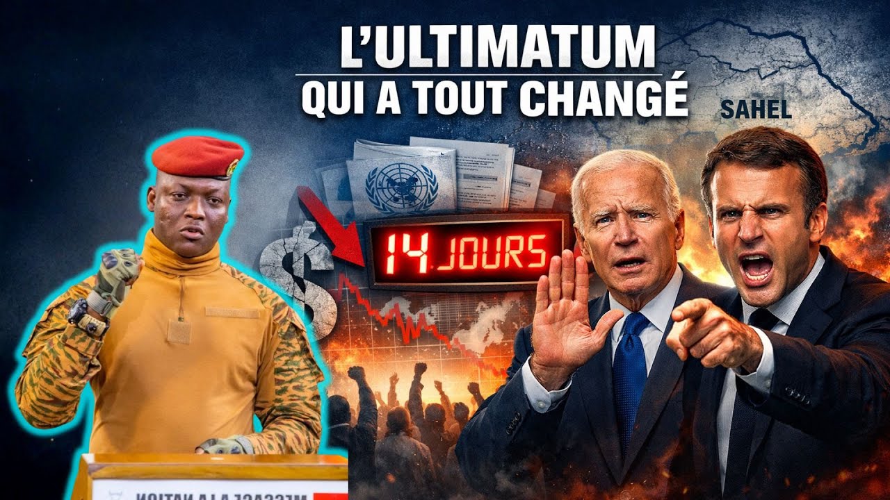 Ibrahim Traoré face à l’Occident : 14 jours, sanctions et un pari africain explosif