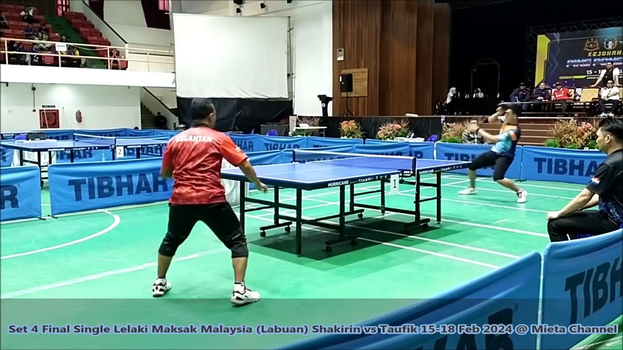 Final Single Lelaki Maksak Malaysia (Labuan) 2024 Shakirin vs Taufik