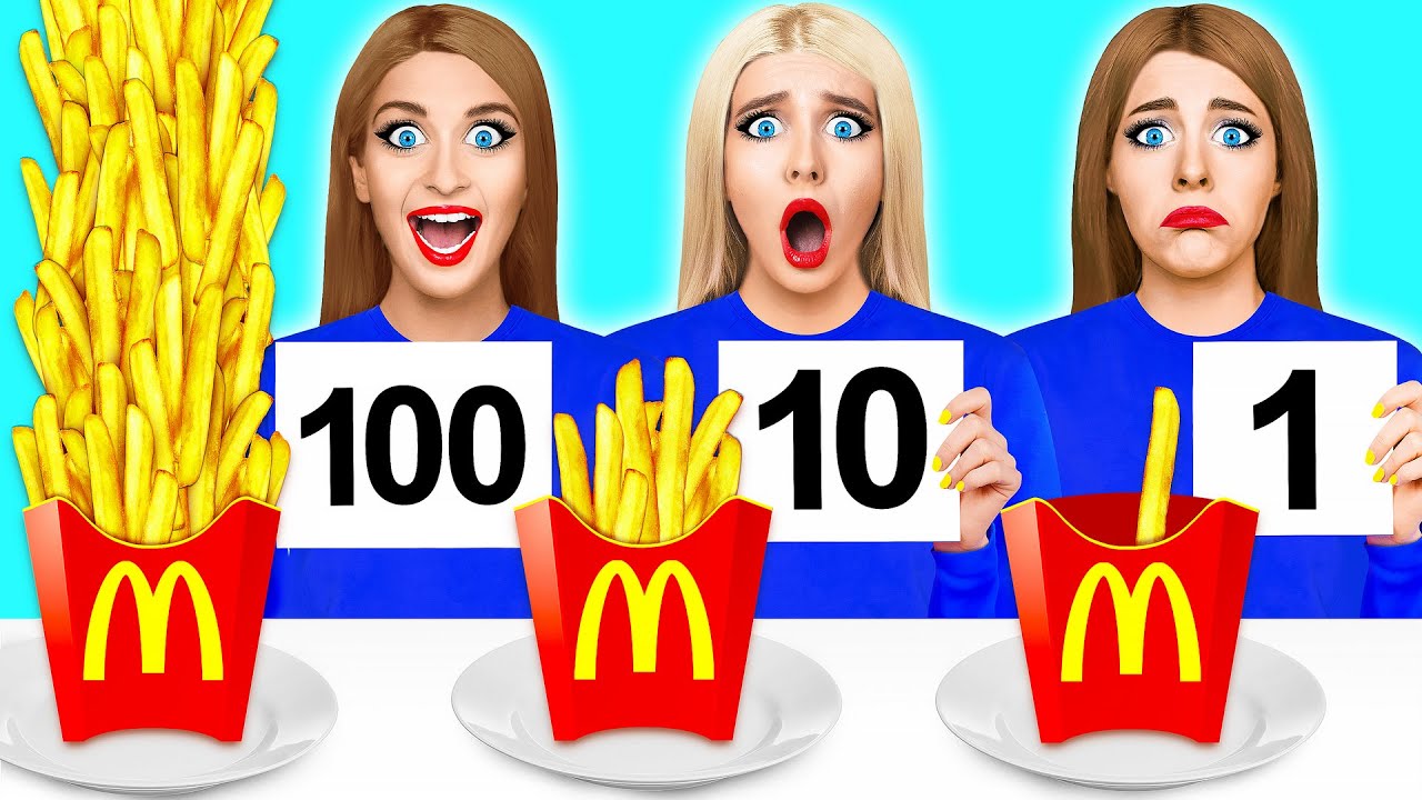 100 Layers of Chocolate Challenge | Funny Food Situations by Multi DO Food Challenge