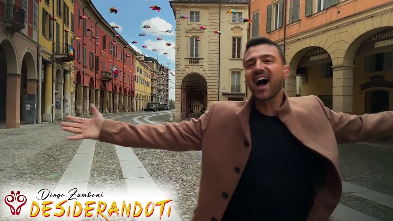 Diego ZAMBONI feat Giuseppe SPINELLI - DESIDERANDOTI (reggaeton pop) Official Videoclip Novità 2022
