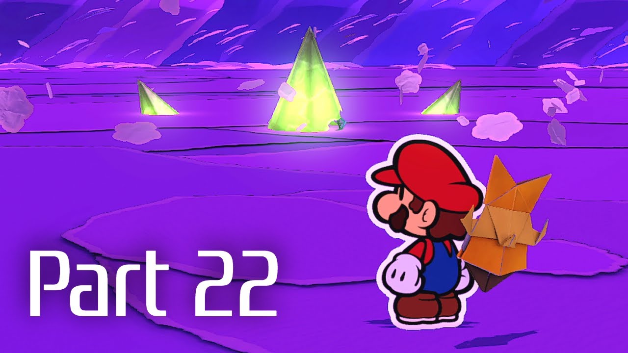 Часть 22: Прохождение игры Paper Mario: The Origami King (Switch) Битва с боссом Mega Paper Macho...