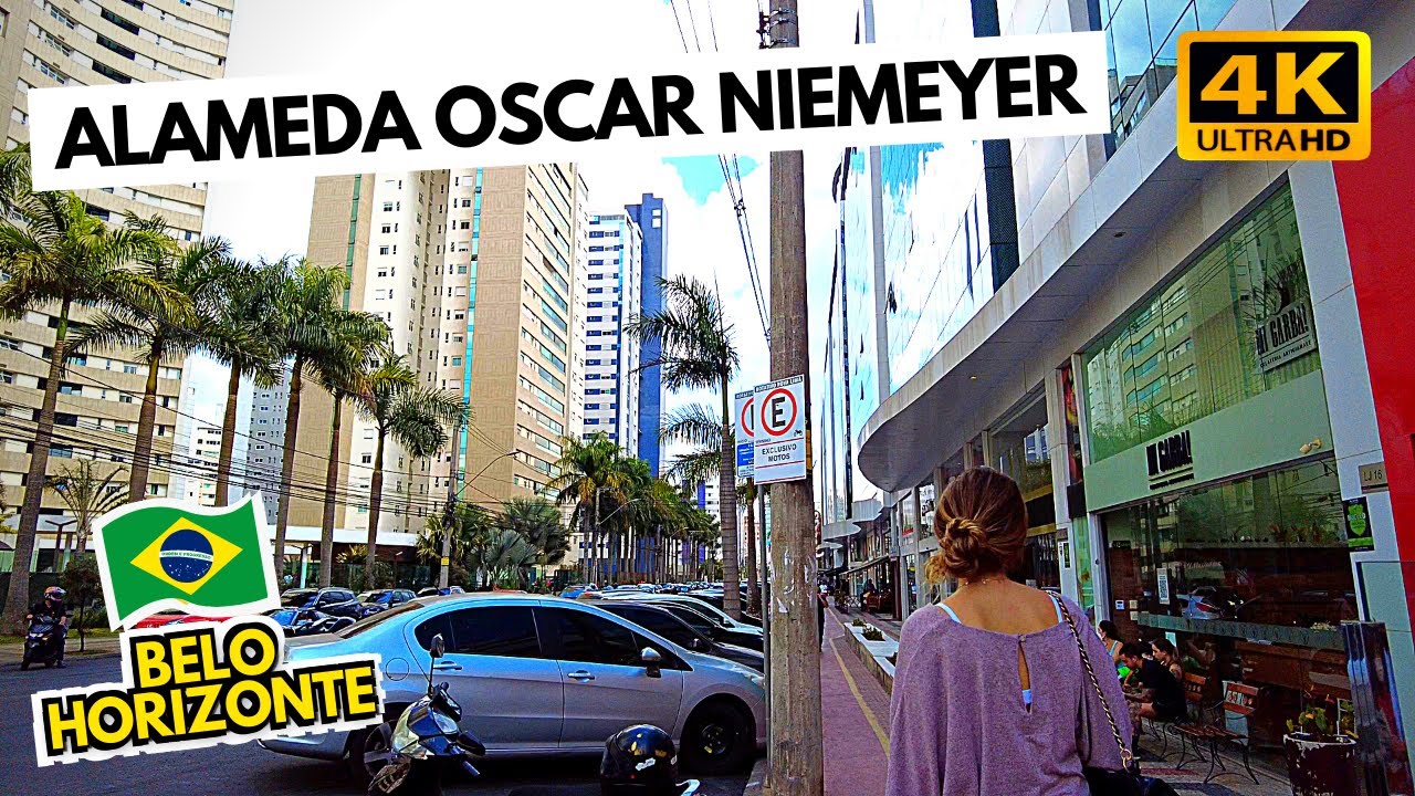 Alameda Oscar Niemeyer, Belo Horizonte, Nova Lima, Brasil・[4K] 2021