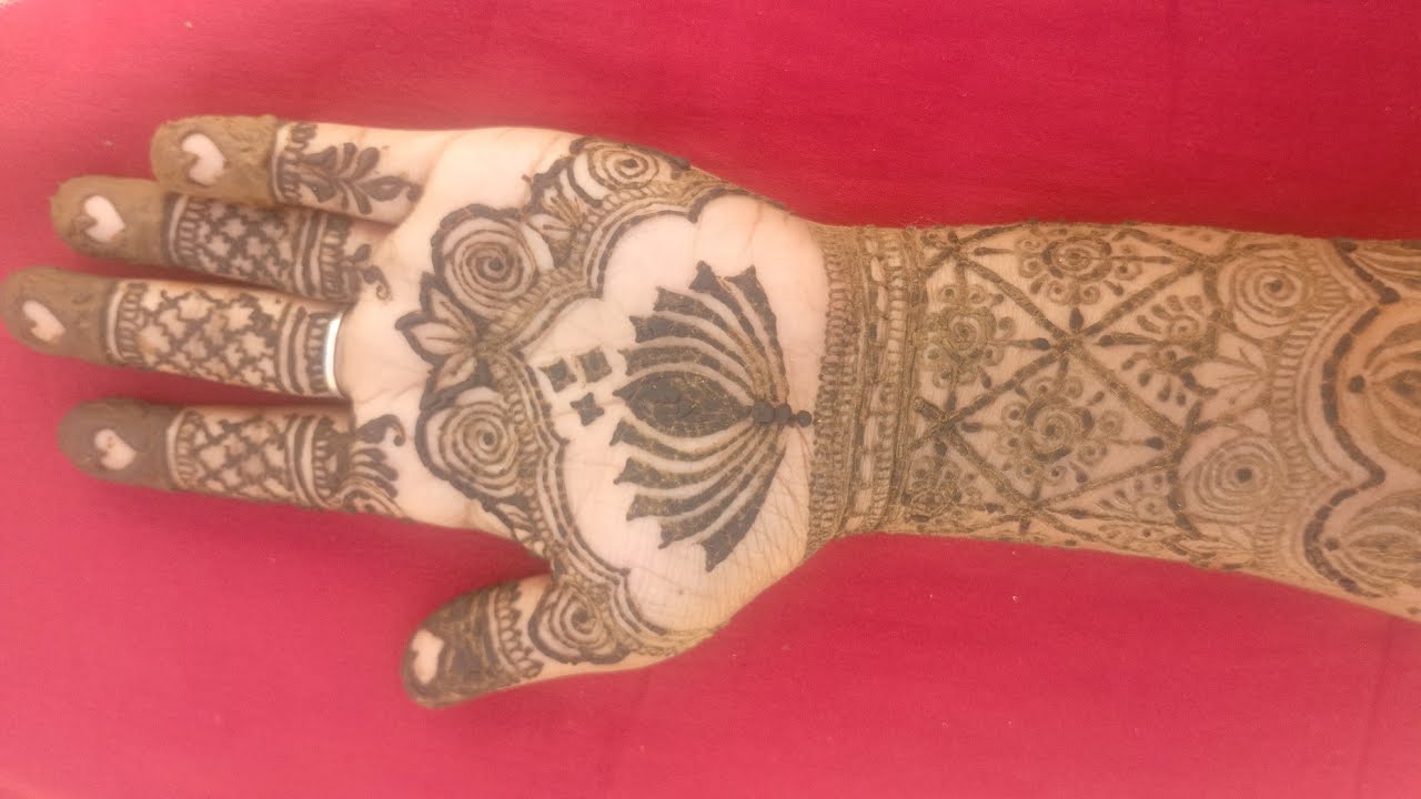 Flower front hand mehandi design | Mehndi design flower front hand | front hand mehandi design rose 