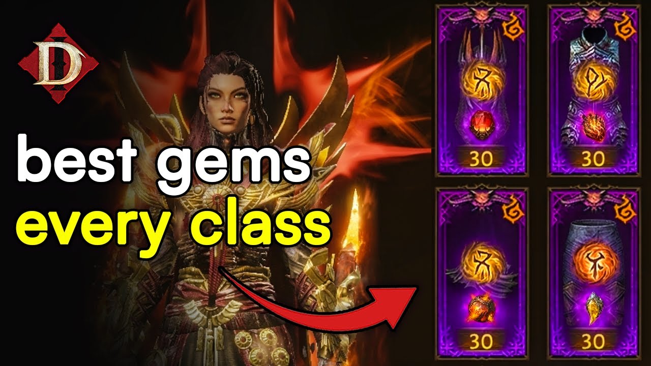 Ultimate Legendary Gem Guide (ALL Classes) - Diablo Immortal