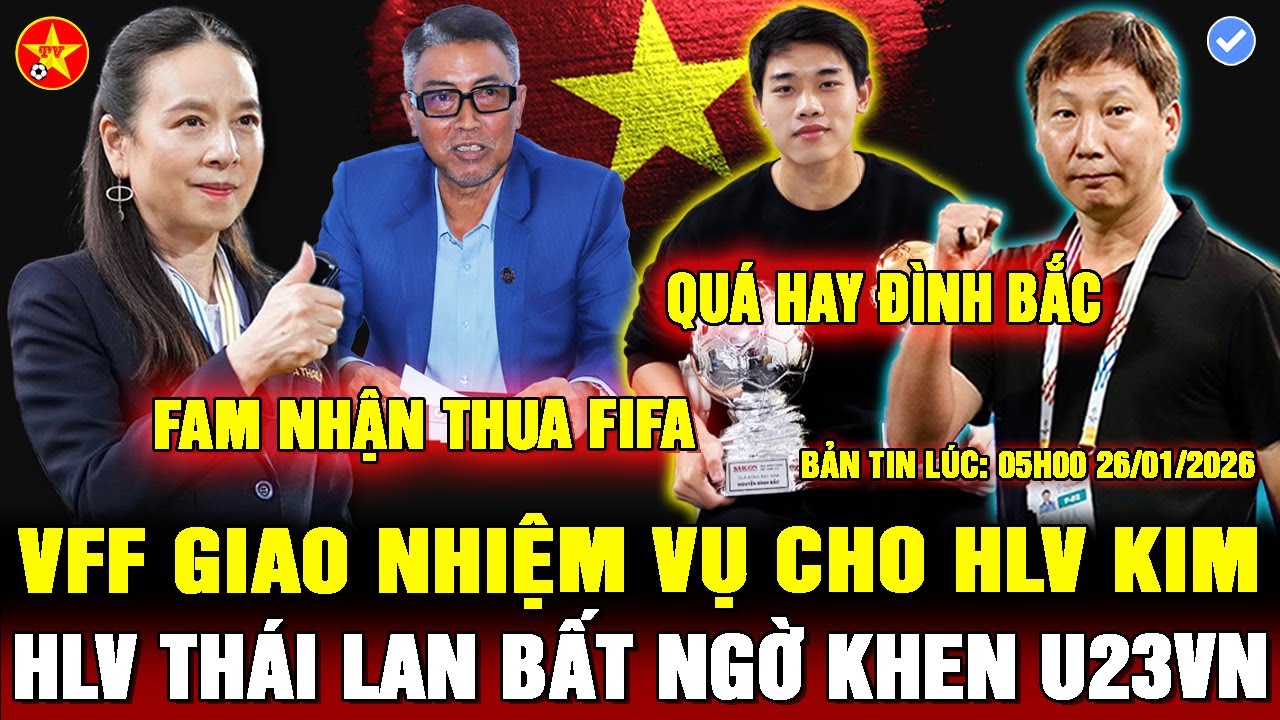 💖MÃ LAI XIN FIFA GIẢM ÁN, SẾP VFF GÂY SỐC, ĐÌNH BẮC BÁO TIN VUI, HLV THÁI LẤY U23VN RA NÓI BÀ PANG